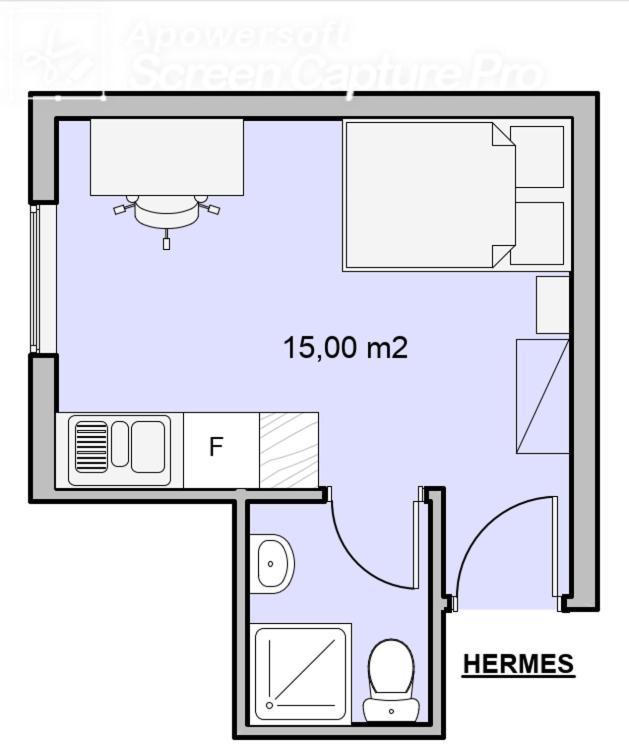 Pantheon Apartments Tesalónica Habitación foto